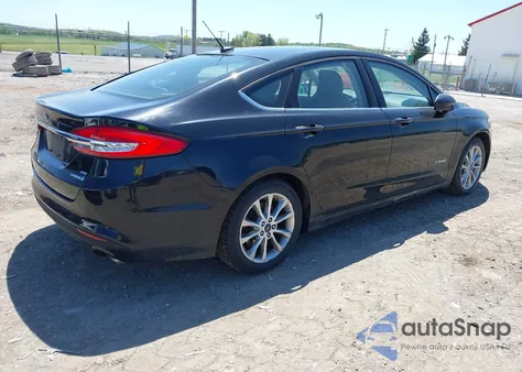2017 Ford Fusion Hybrid Se из США, поврежденный, VIN 3FA6P0LU8HR216961
